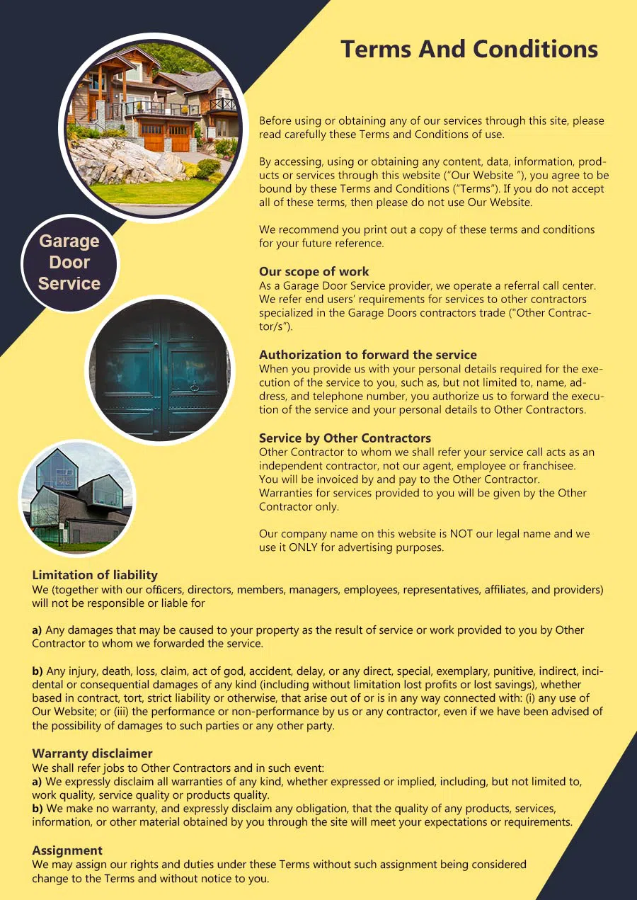 Elite Garage Door Service Boulder, CO 303-954-4872 - terms6